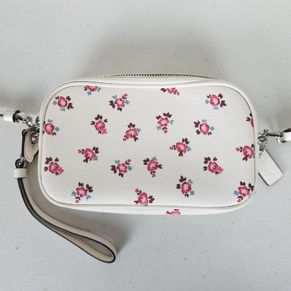 Coach Floral Crossbody Clutch Bag - Picture 4 of 10